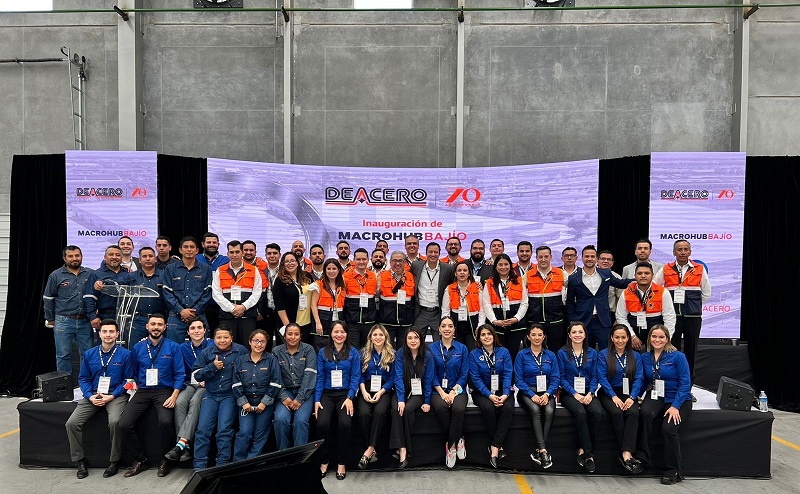 Deacero inaugurates MacroHub in Guanajuato; invests 16 million dollars