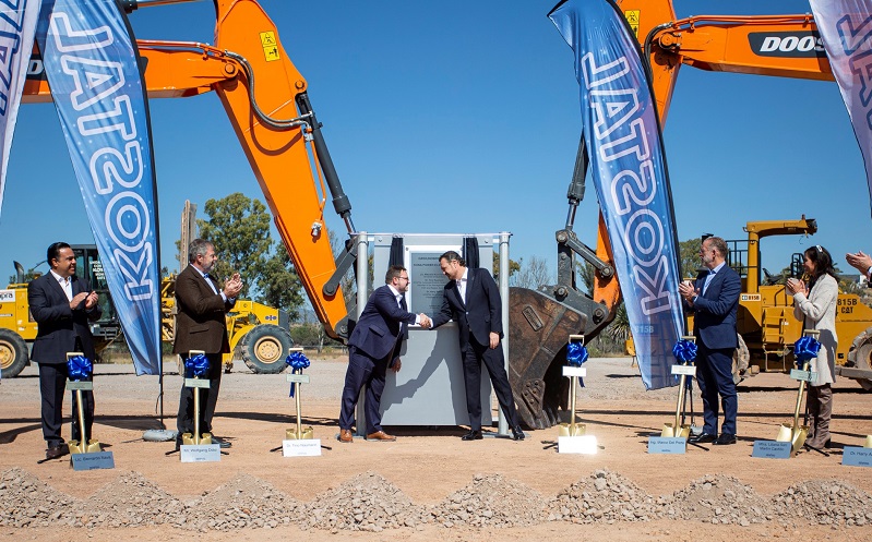Kostal begins the construction of its fourth plant in Mexico in Querétaro